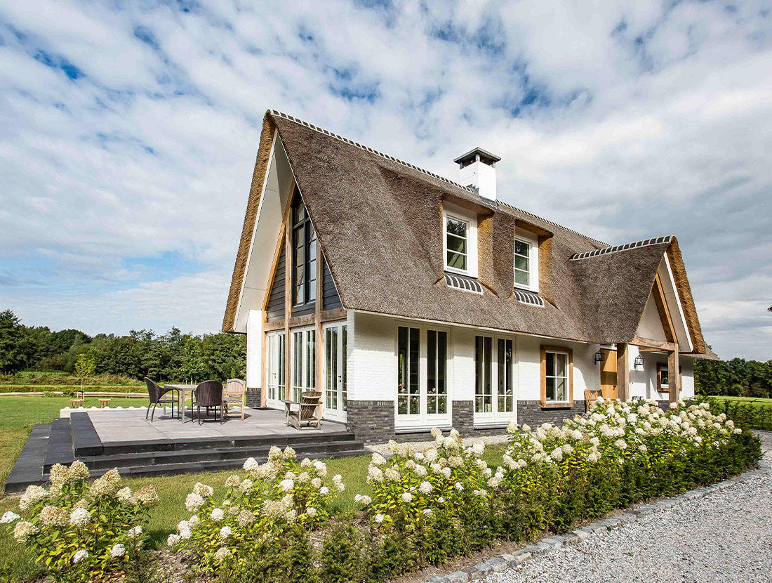 Landelijke villa in groene omgeving
