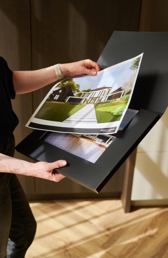 Realistische rendering voor luxe woning