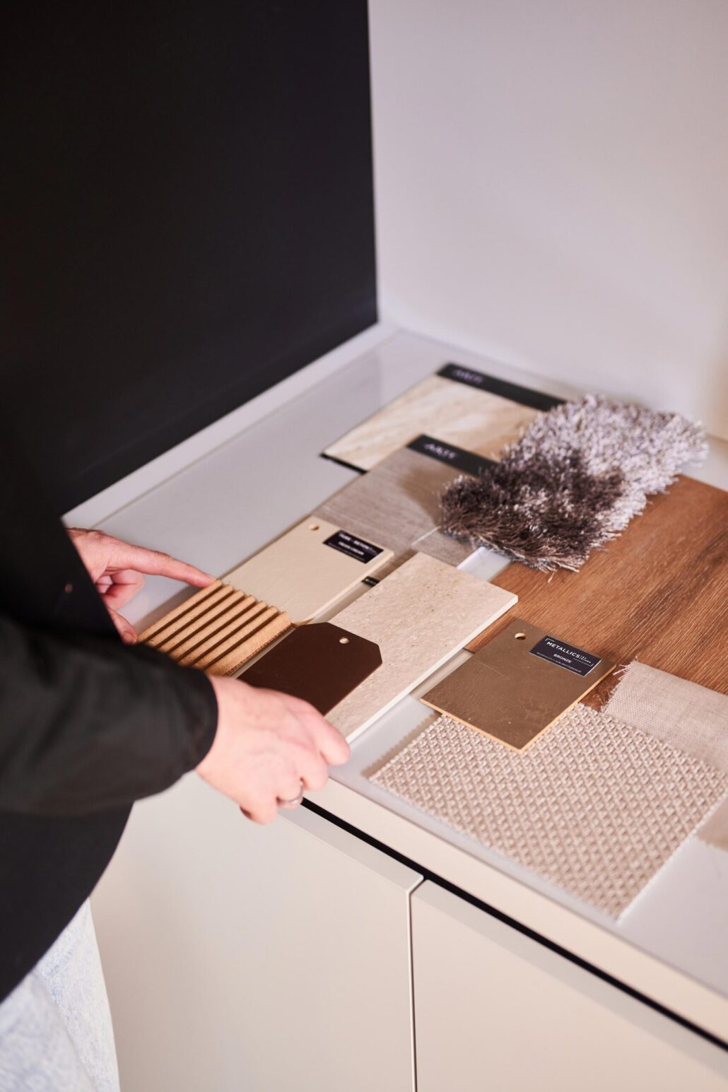 Bekhuis & Kleinjan kantoor verschillende materialen