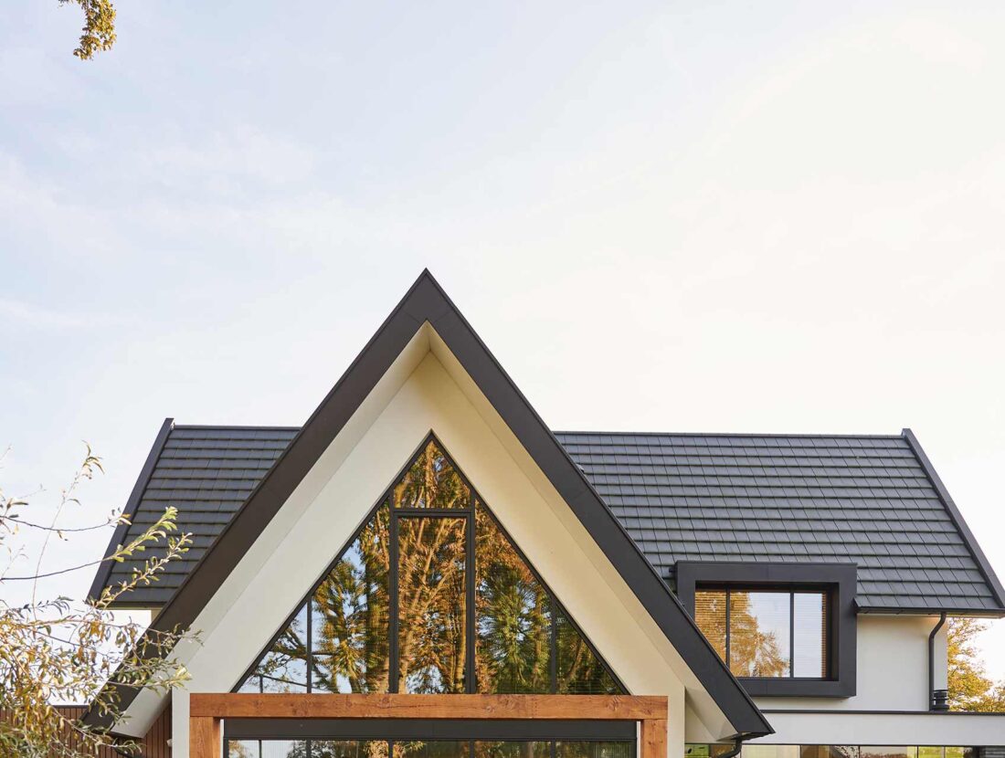 Luxe villa Bentelo dak achterkant