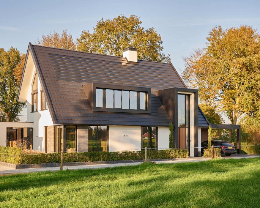 Luxe villa Bentelo voorkant