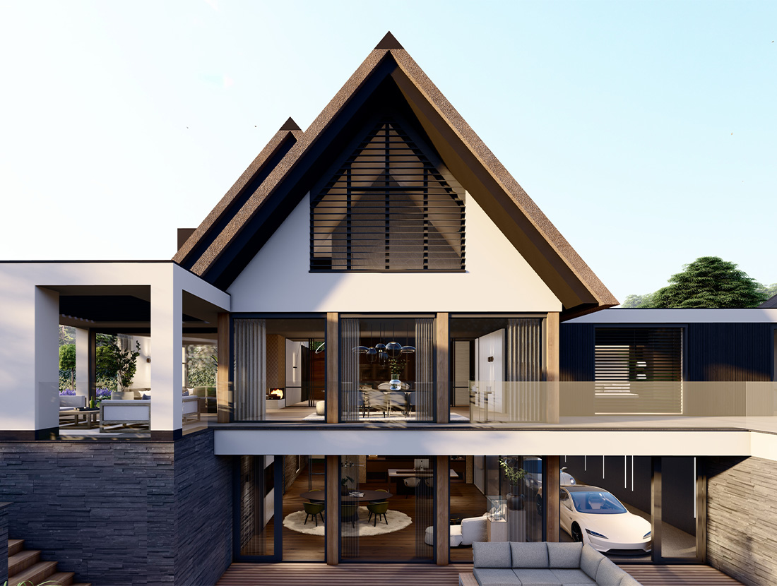 Luxe vrijstaande villa