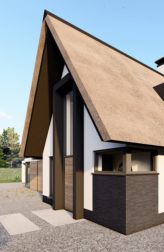Oprit luxe villa