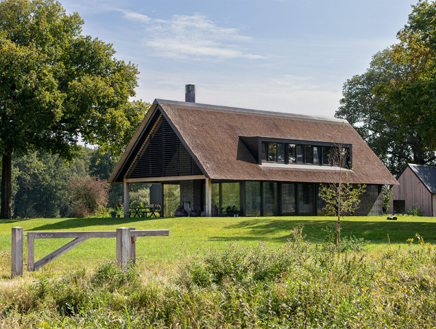 Schuurwoning-overkapping