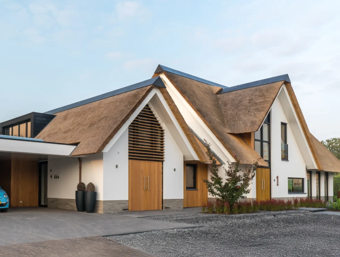Landelijk-moderne woning, ontworpen door Bekhuis & KleinJan