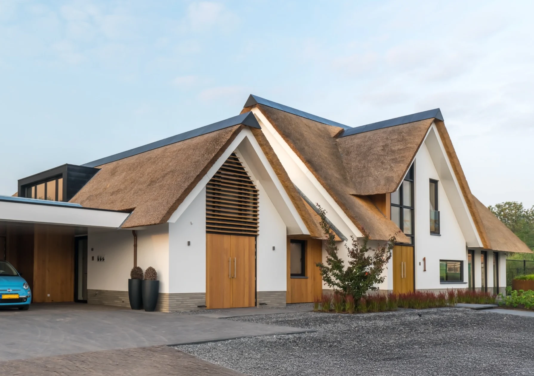 Landelijk-moderne woning, ontworpen door Bekhuis & KleinJan