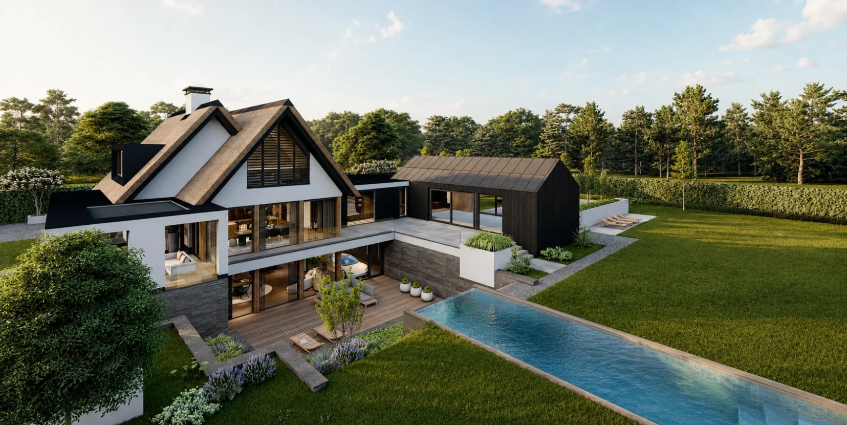 Maatwerkvilla, architectuur en interieur ontworpen door Bekhuis & KleinJan
