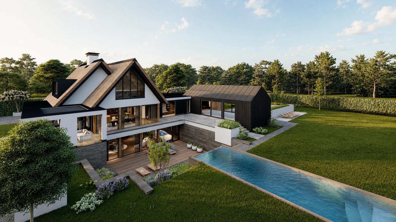 Maatwerkvilla, architectuur en interieur ontworpen door Bekhuis & KleinJan
